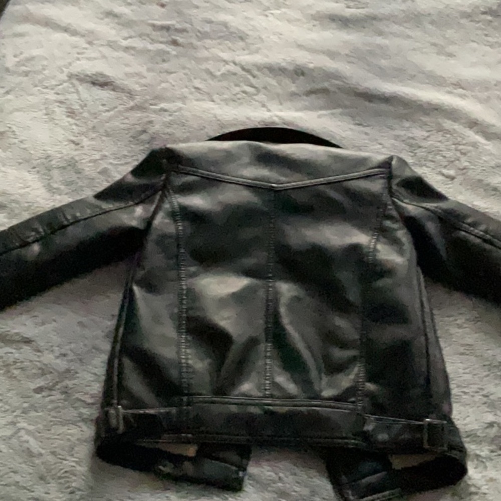 Levi's Black Jacket with Cream Interior - Picture 3 of 3